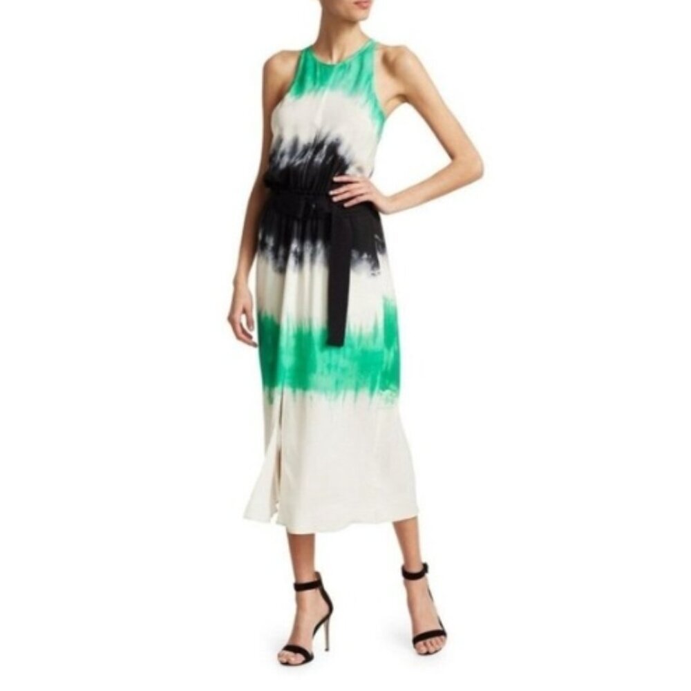 A.L.C. Tallulah Silk Midi Sleeveless Dress Multi 4 NWT